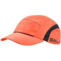 Jack Wolfskin Vent Support System Cap Basecap L rot digital orange von Jack Wolfskin