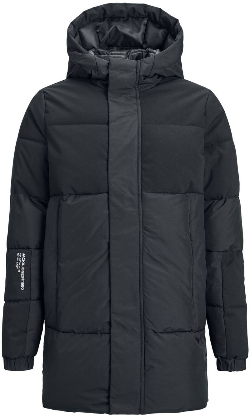 Jack & Jones Junior Force Puffer Jacke schwarz in 128 von Jack & Jones Junior