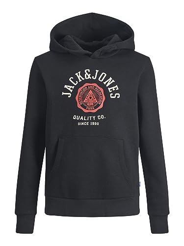 Jack & Jones Essentials Logo Hood 2 Hoodie Kinder - 140 von JACK & JONES