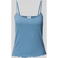 Jake*s Casual Pyjama-Oberteil mit Strukturmuster in Bleu, Größe XL von Jake*s Casual