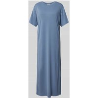 Jake*s Casual T-Shirt-Kleid mit überschnittenen Schultern in Rauchblau, Größe XS von Jake*s Casual