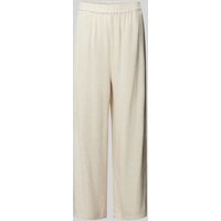 Jake*s Casual Wide Leg Hose mit elastischem Bund in Beige, Größe 36 von Jake*s Casual