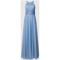 Jake*s Cocktail Abendkleid mit Neckholder in Bleu, Größe 38 von Jake*s Cocktail