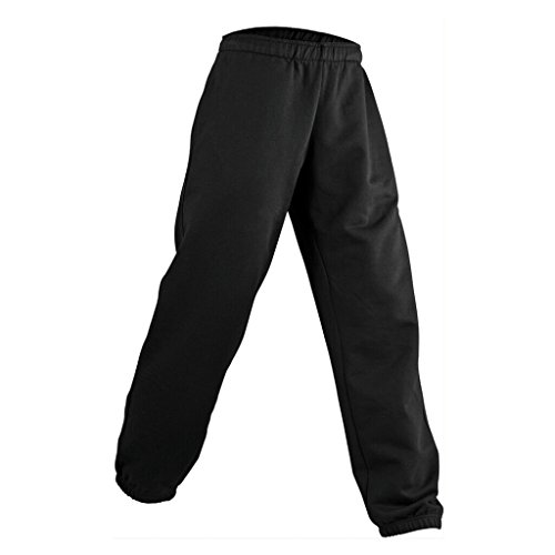 JAMES & NICHOLSON Jogginghose aus formbeständiger Sweat-Qualität (XXL, black) von James & Nicholson