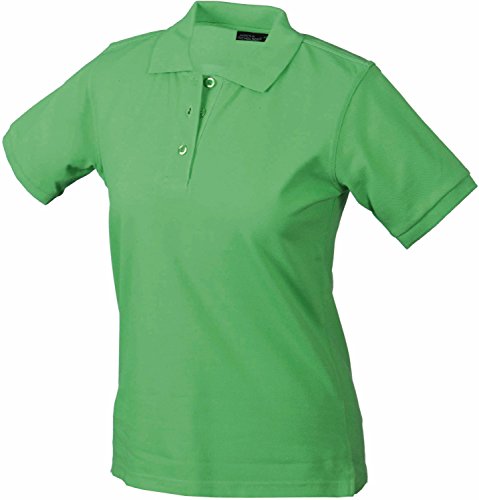 James + Nicholson Klassisches Ladies Poloshirt JN 071 Gr. Small, Green - Lime Green von James & Nicholson