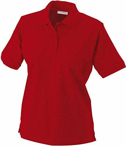 James + Nicholson Klassisches Ladies Poloshirt JN 071 Gr. Small, Rot/Rot von James & Nicholson