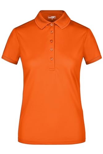 James & Nicholson Damen Aktiv Polo - Funktionelles Poloshirt mit leichter Taillierung | Farbe: dark-orange | Grösse: M James & Nicholson Damen Aktiv Polo - Funktionelles Poloshirt mit leichter Taillierung | Farbe: dark-orange | Grösse: M von James & Nicholson