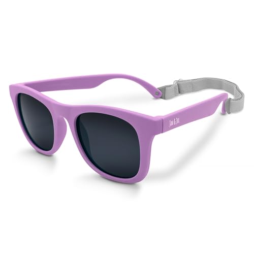 Jan & Jul Kinder UVA UVB-Schutz Flexible Sonnenbrille für Mädchen (Mittel: 2-6 Jahre, Lila Eis am Stiel) von Jan & Jul