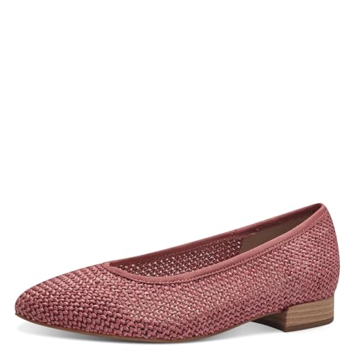 Jana Damen Ballerinas mit Blockabsatz Vegan, Rosa (Rose), 37 EU von Jana