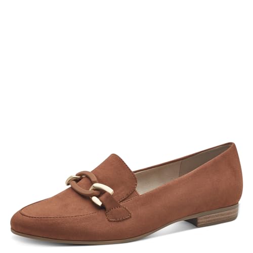 Jana Damen Slipper mit Blockabsatz Vegan, Braun (Cognac), 38 EU Jana Damen Slipper mit Blockabsatz Vegan, Braun (Cognac), 38 EU von Jana