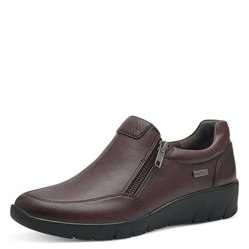Jana Damen Slipper Wasserabweisend Vegan, Rot (Weinrot), 39 EU Jana Damen Slipper Wasserabweisend Vegan, Rot (Weinrot), 39 EU von Jana