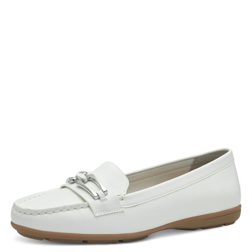 Jana Damen Slipper Leicht Vegan, Weiß (Weiß/Silber), 36 EU Jana Damen Slipper Leicht Vegan, Weiß (Weiß/Silber), 36 EU von Jana