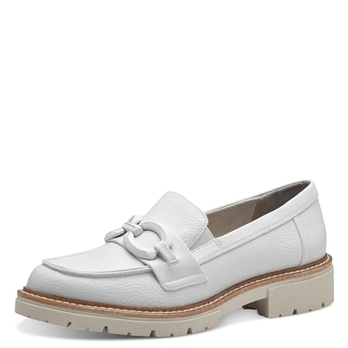 Jana Damen Slipper mit Blockabsatz Vegan, Weiß (White), 38 EU Jana Damen Slipper mit Blockabsatz Vegan, Weiß (White), 38 EU von Jana
