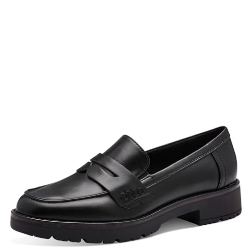 Jana Damen Slipper mit Blockabsatz Vegan, Schwarz (Schwarz), 40 EU Jana Damen Slipper mit Blockabsatz Vegan, Schwarz (Schwarz), 40 EU von Jana