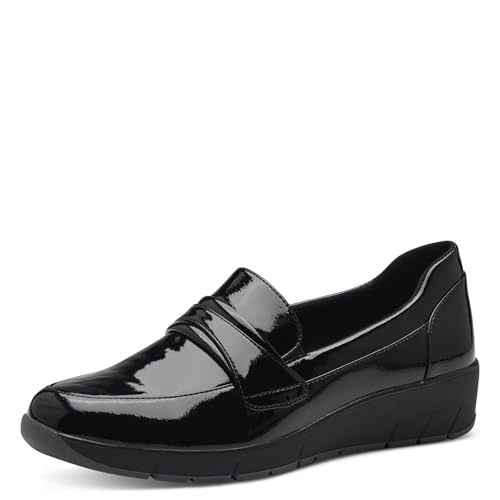 Jana Damen Slipper Elegant Vegan, Schwarz (Schwarz Lack), 39 EU Jana Damen Slipper Elegant Vegan, Schwarz (Schwarz Lack), 39 EU von Jana