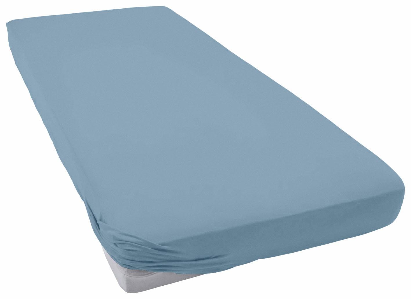 Janine Spannbettlaken "MAKO-FEINJERSEY 5007", aus 100% Baumwolle, für Matratzen bis 26 cm Höhe Janine Spannbettlaken "MAKO-FEINJERSEY 5007", aus 100% Baumwolle, für Matratzen bis 26 cm Höhe von Janine