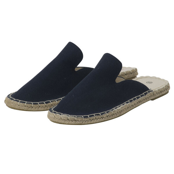 Japanwelt Espadrilles Damen Espadrilles Canvas Pantoffeln Glitzer Leinen Sommerlatschen von Japanwelt Espadrilles