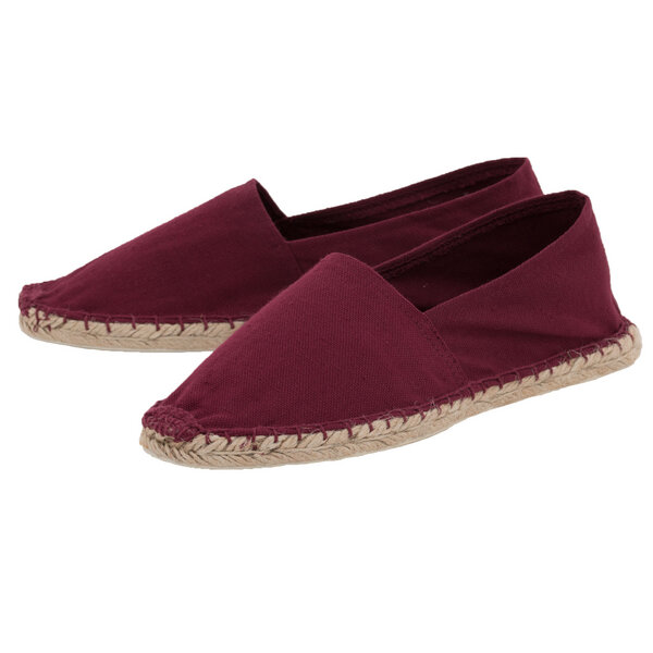 Japanwelt Espadrilles Espadrilles Canvas Unisex Low Top Sommerlatschen Flache Ballerina von Japanwelt Espadrilles