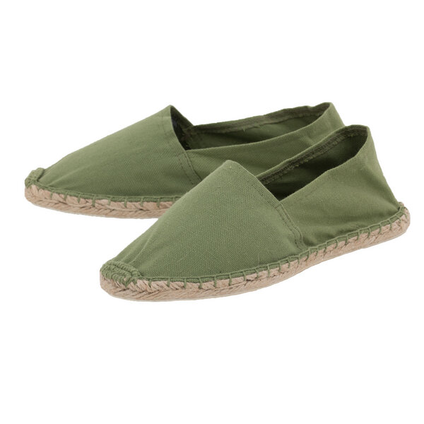 Japanwelt Espadrilles Espadrilles Canvas Unisex Low Top Sommerlatschen Flache Ballerina von Japanwelt Espadrilles