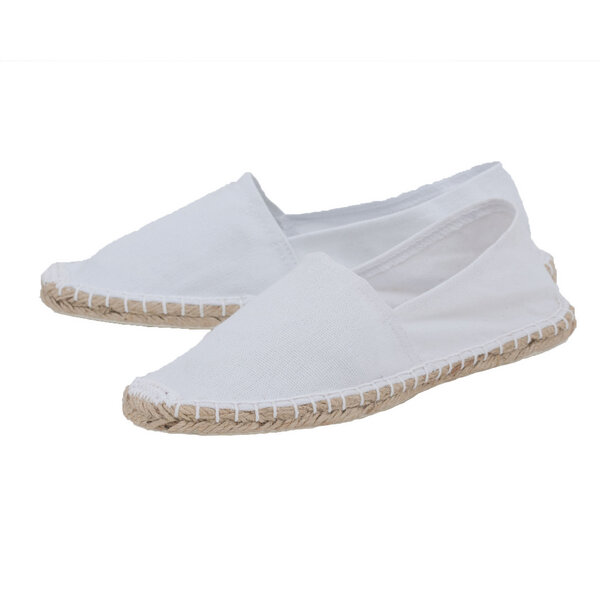 Japanwelt Espadrilles Espadrilles Canvas Unisex Low Top Sommerlatschen Flache Ballerina von Japanwelt Espadrilles