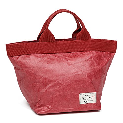 Fenner-Fashion Paper Bag Damenhandtasche Henkeltasche Handtasche weiß Madrid Rot von Japanwelt