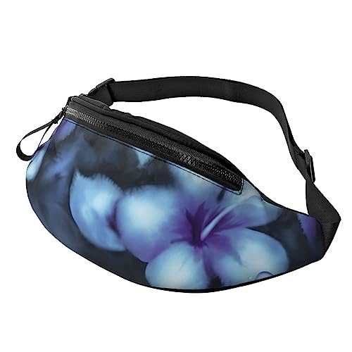 Verstellbare Bauchtasche, Ananas-Flamingos/Hüfttasche für Damen und Herren, langlebig, leicht, kompakt, sicherer Reißverschluss für Fitness, Training, Klettern, Laufen, Reisen, Outdoor, Tropisches von Jcakes