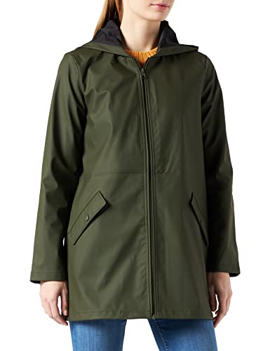 JDY Damen JDYELISA Raincoat OTW NOOS Regenjacke, Forest Night, XS von JdY