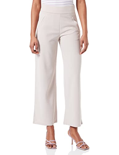 JDY Damen JDYLOUISVILLE Catia Wide Pant JRS NOOS Hose, Chateau Gray, S/30 von JdY