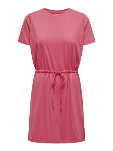 JdY Damen JDYDALILA S/S String Dress JRS ATK Kleid (DE/NL/SE/PL, Alphanumerisch, XS, Regular, Regular, hellrot) von JdY