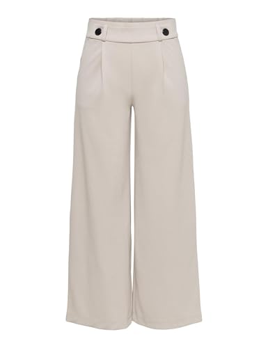 JDY Damen JDYGEGGO New Long Pant JRS NOOS Hose, Chateau Gray/Detail:Black Buttons, XL/30 von JdY