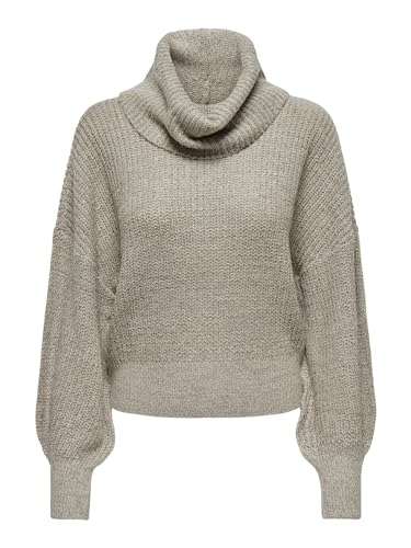 JdY Rollkragen Strick Pullover mit Puffärmel Oberteil Sweater Jumper Ballon Ärmel Lang Loose Fit JDYMEGAN von JdY