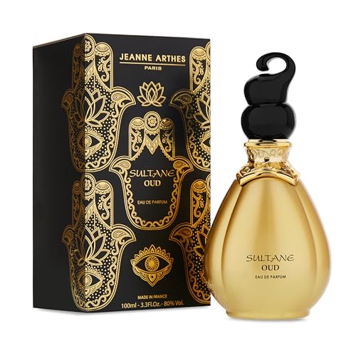 JEANNE ARTHES - Damenparfüm Sultane Oud – Eau de Parfum – Flasche mit Zerstäuber 100 ml – hergestellt in Frankreich bis fettig von Jeanne Arthes