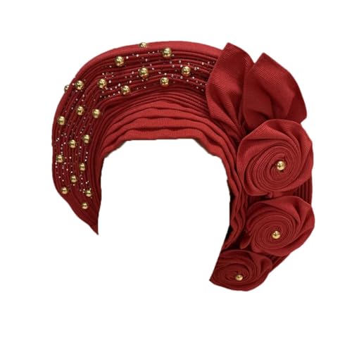 Afrikanisches Hochzeits-Stirnband für Damen, nigerianischer Gele-Turban Aso Oke Headtie Hochzeit Stirnband von Jegsnoe