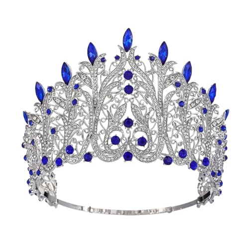 Große Kristallkrone, Brautkrone Und Tiara, Strasssteine, Königin-Stirnband, Hochzeit, Haarschmuck von Jegsnoe