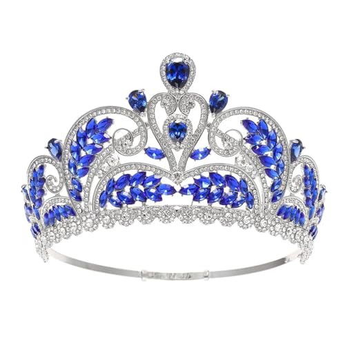 Hochzeit Brautkronen Prinzessin Tiara Und Kronen Für Frauen Kopfschmuck Haarschmuck von Jegsnoe