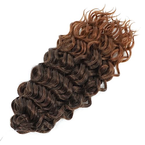 Ocean Wave Flechten Haarverlängerungen Tiefes Wellenförmiges Twist Häkelhaar Synthetische Afro Lockige Hawaii Ombre Häkelzöpfe Für Frauen von Jegsnoe