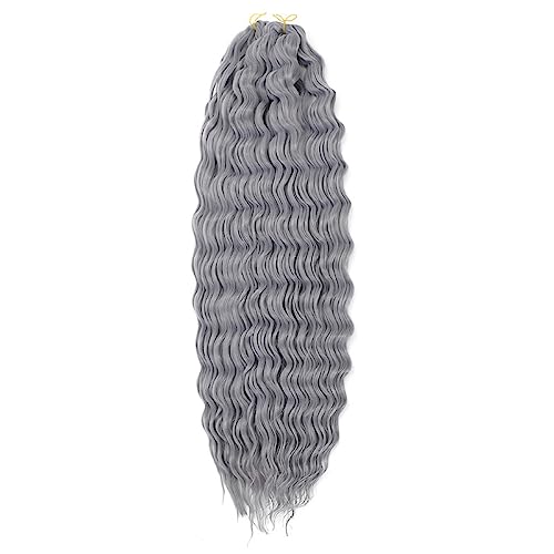 Womens Wave Twist Crochet Haar Natürliche Synthetische Afro Curly Crochet Zöpfe Ombre Flechten Haarverlängerung Für Frauen von Jegsnoe