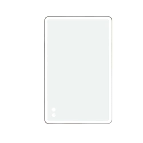 Jemora Quadratischer intelligenter Badezimmerspiegel mit LED-Leuchten, an der Wand montierter, beschlagfreier Spiegel, Licht-Touch-Schalter, Farbtemperatur, einstellbar, stufenlose Dimmung, IP44 wasse Jemora Quadratischer intelligenter Badezimmerspiegel mit LED-Leuchten, an der Wand montierter, beschlagfreier Spiegel, Licht-Touch-Schalter, Farbtemperatur, einstellbar, stufenlose Dimmung, IP44 wasse von Jemora