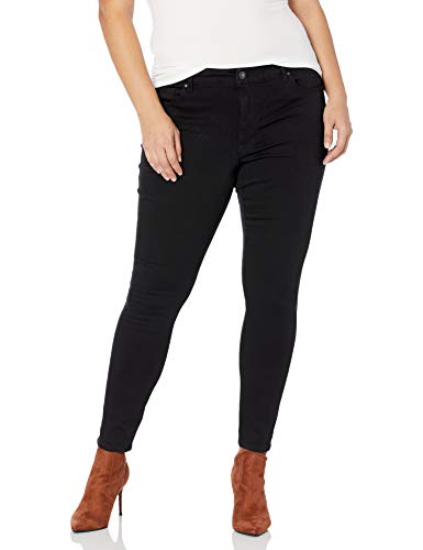 Jessica Simpson Damen Adored Curvy High Rise Skinny Jeans, Od, schwarz, 54 von Jessica Simpson
