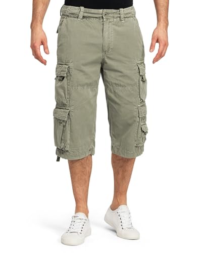 Jet Lag Herren Cargo Shorts FW-011, Größe:W36, Farbe:Cement Jet Lag Herren Cargo Shorts FW-011, Größe:W36, Farbe:Cement von Jet Lag