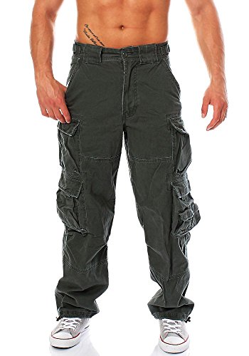 Jet Lag Herren Cargohose Hose 007 Loose-Fit Seitentaschen urban chic XL/30 Jet Lag Herren Cargohose Hose 007 Loose-Fit Seitentaschen urban chic XL/30 von Jet Lag