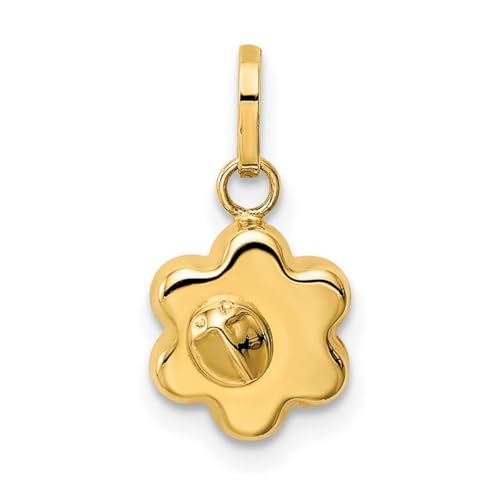 Halskette mit Marienkäfer-Anhänger aus 14-karätigem Gold, Schmuck für Damen, One Size, Metall, Kein Edelstein von JewelryWeb