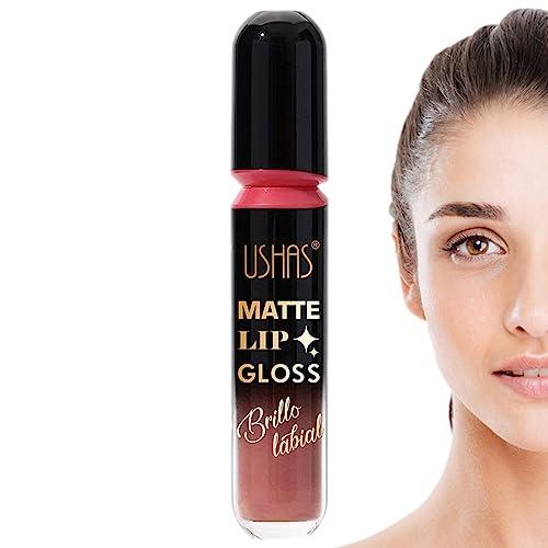 Wasserfester Lipgloss, Samtiger Lippenstift, Rote, wischfeste, nicht klebrige, samtmatte Lippenstifte, leichter, kosmetischer Lippenlippenstift für Frauen und Mädchen Jikiaci von Jikiaci