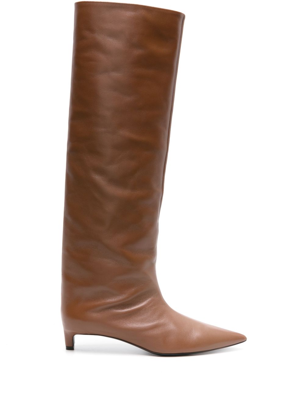 Jil Sander Kniehohe Stiefel 30mm - Braun von Jil Sander