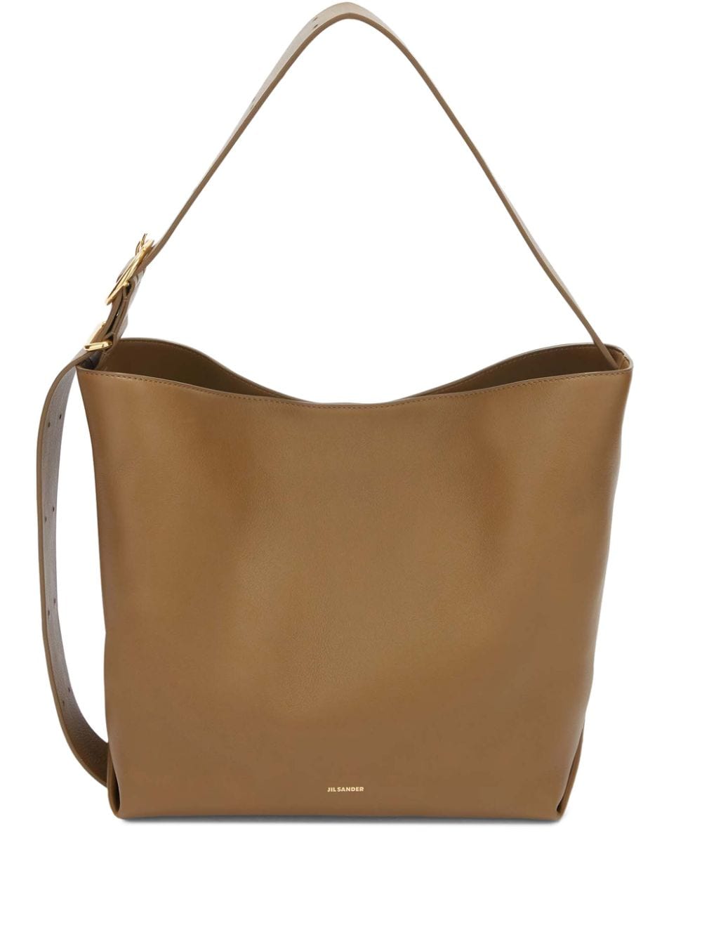 Jil Sander Mittelgroßer Cannolo Shopper - Braun von Jil Sander