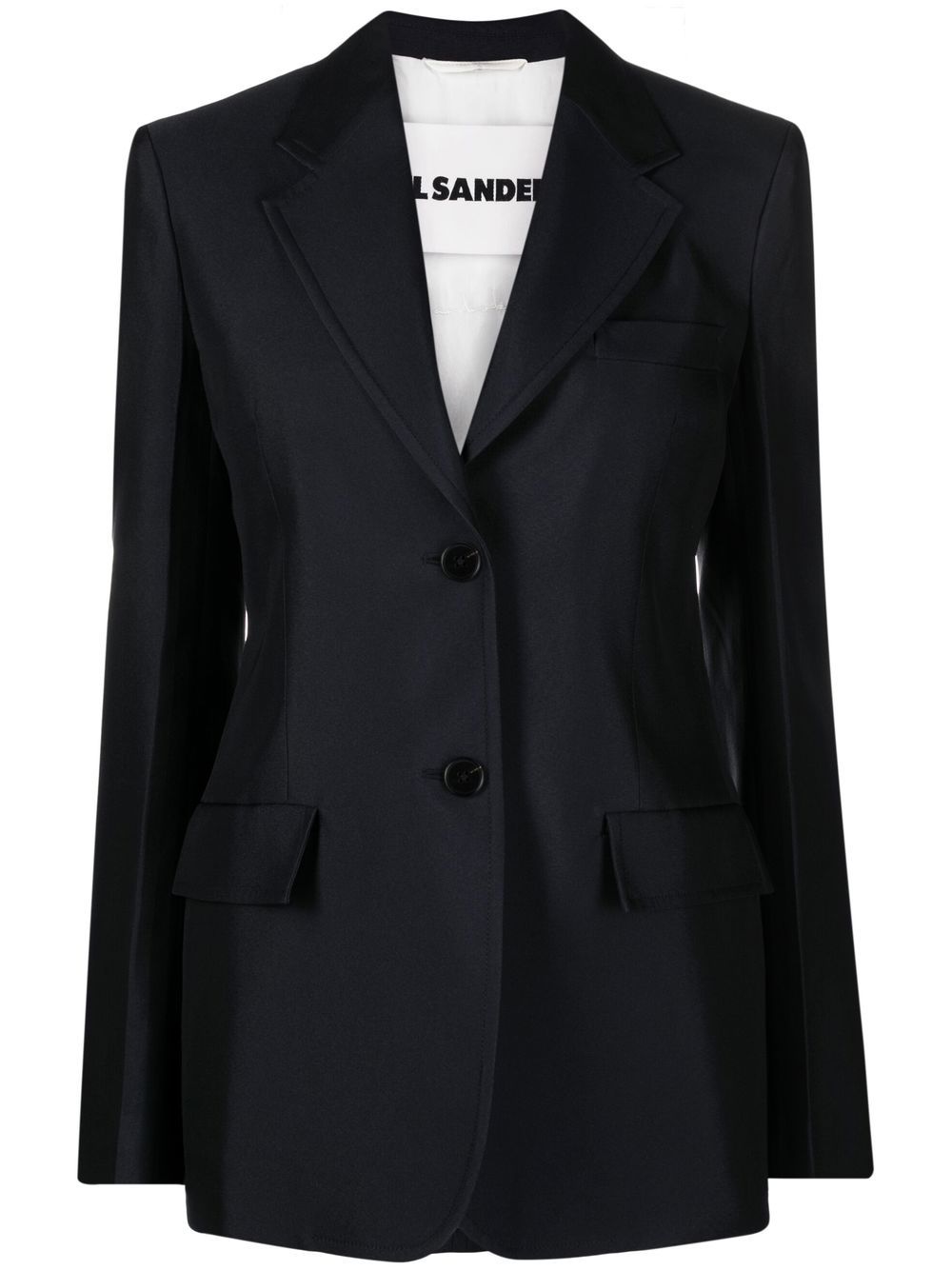 Jil Sander Einreihiger Blazer - Blau von Jil Sander