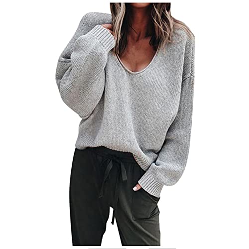 Jilagthvr Damen Strickpullover Rollkragenpullover Oversize Rollkragen Pullover Sweatshirt Elegant Fledermausärmel Grobstrick Strickpullover Strickpulli Grobstrickpullover Für Autumn Winter von Jilagthvr