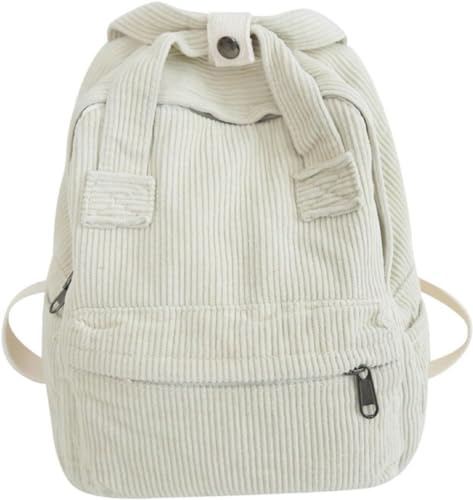 Jiliyote Schulrucksack Cord Rucksack Klein für Mädchen & Jungen-Damen Klein Daypack Cord Rucksäcke Damen Rucksackhandtaschen Rucksack Für Lässig Schule Freizeit Arbeit von Jiliyote