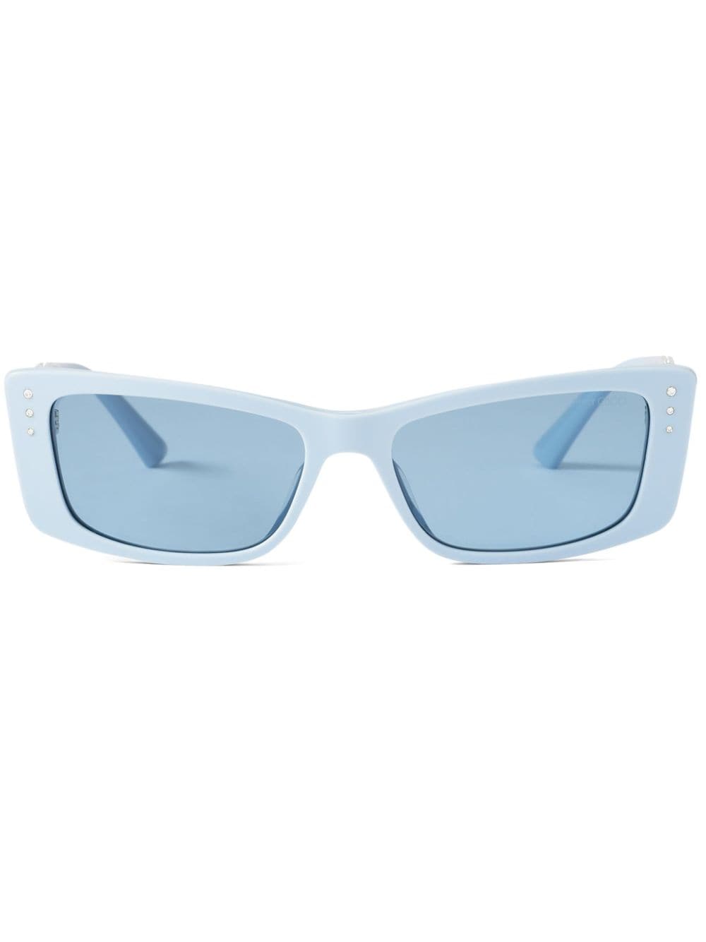 Jimmy Choo Eyewear Lexy Sonnenbrille mit eckigem Gestell - Blau von Jimmy Choo Eyewear