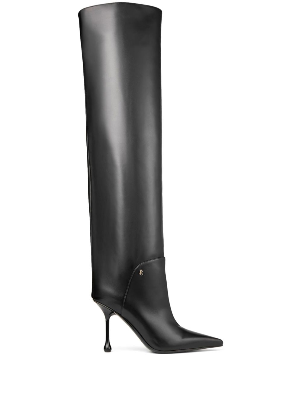 Jimmy Choo Kniehohe Cycas Stiefel 95mm - Schwarz von Jimmy Choo